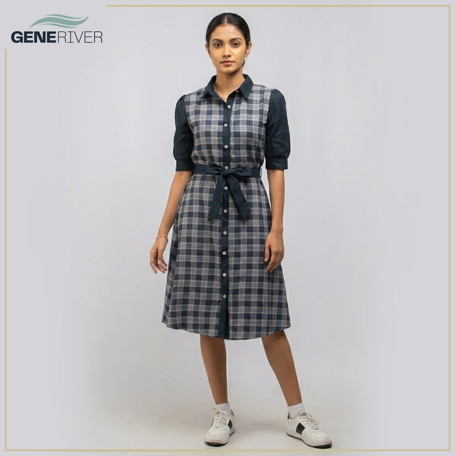 Serenya Dress - Oxford