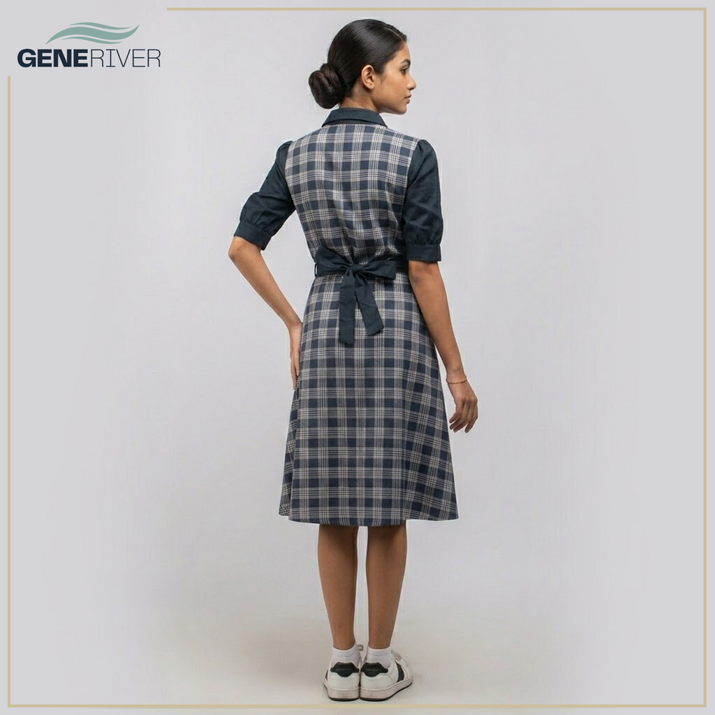 Serenya Dress - Oxford