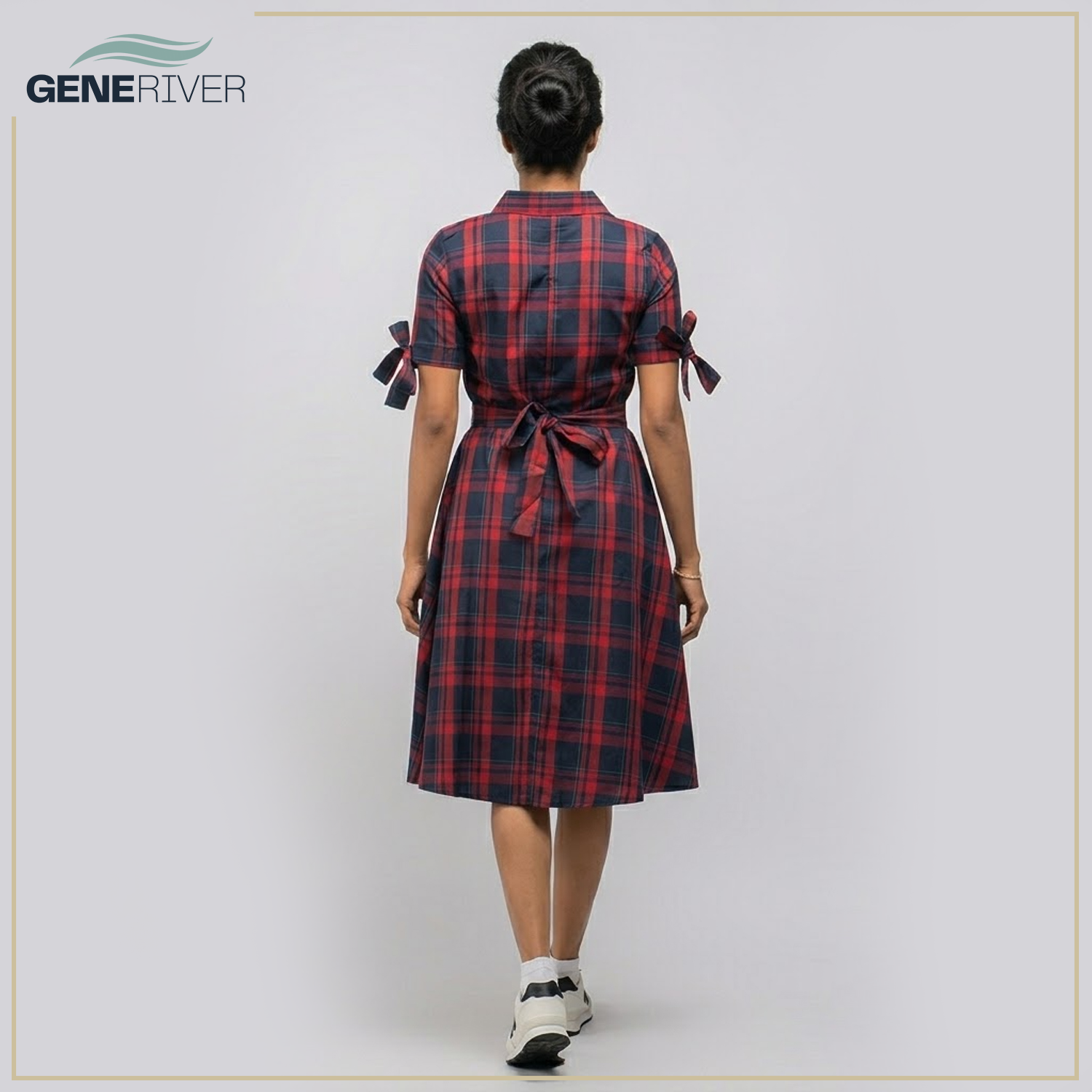 Velora Dress - Ruby