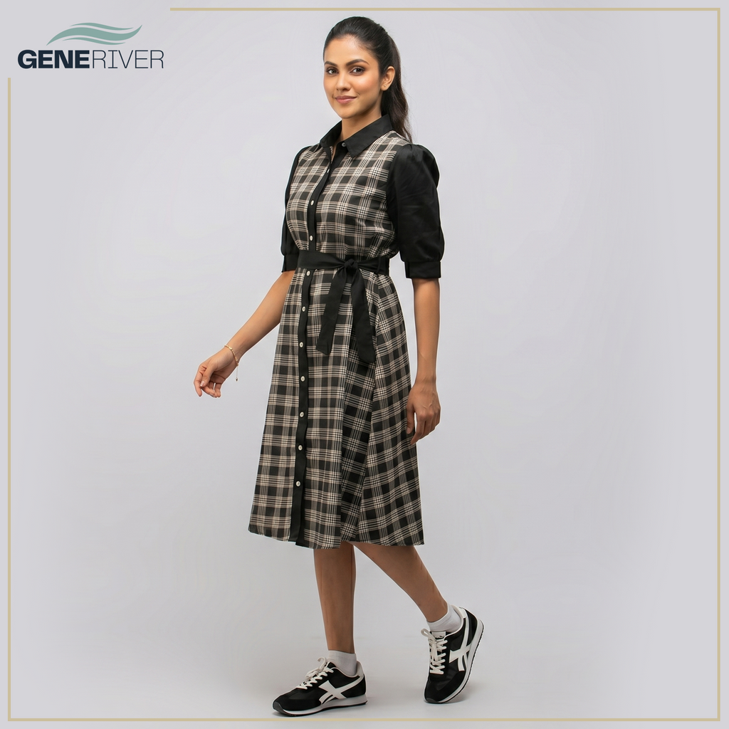 Serenya Dress - Onyx