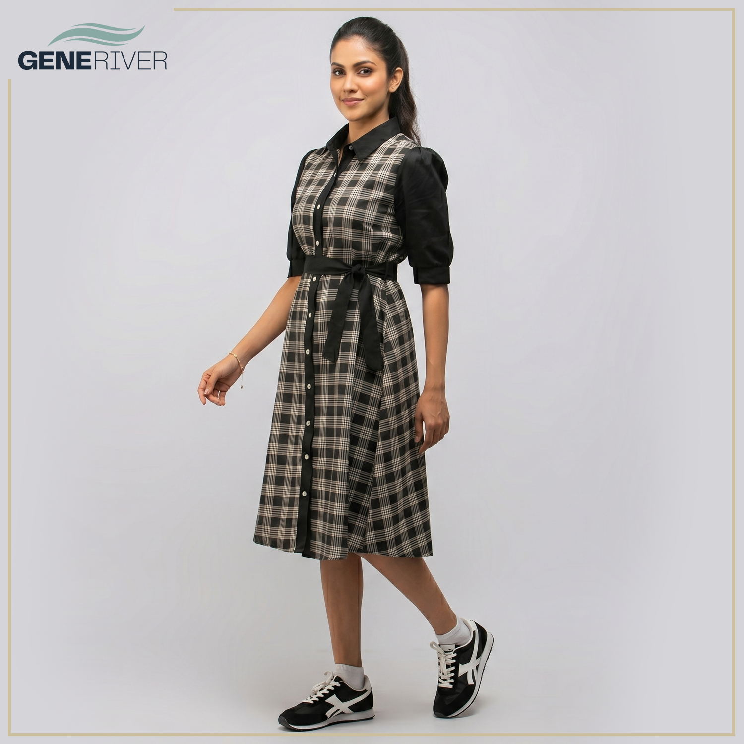 Serenya Dress - Onyx