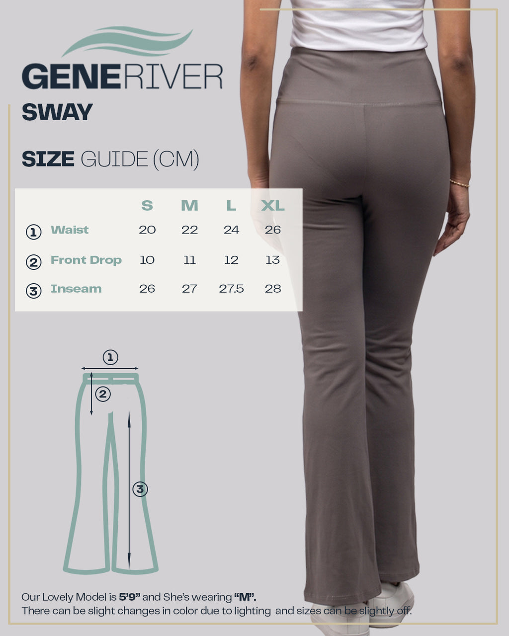 "Sway" Flared Legging