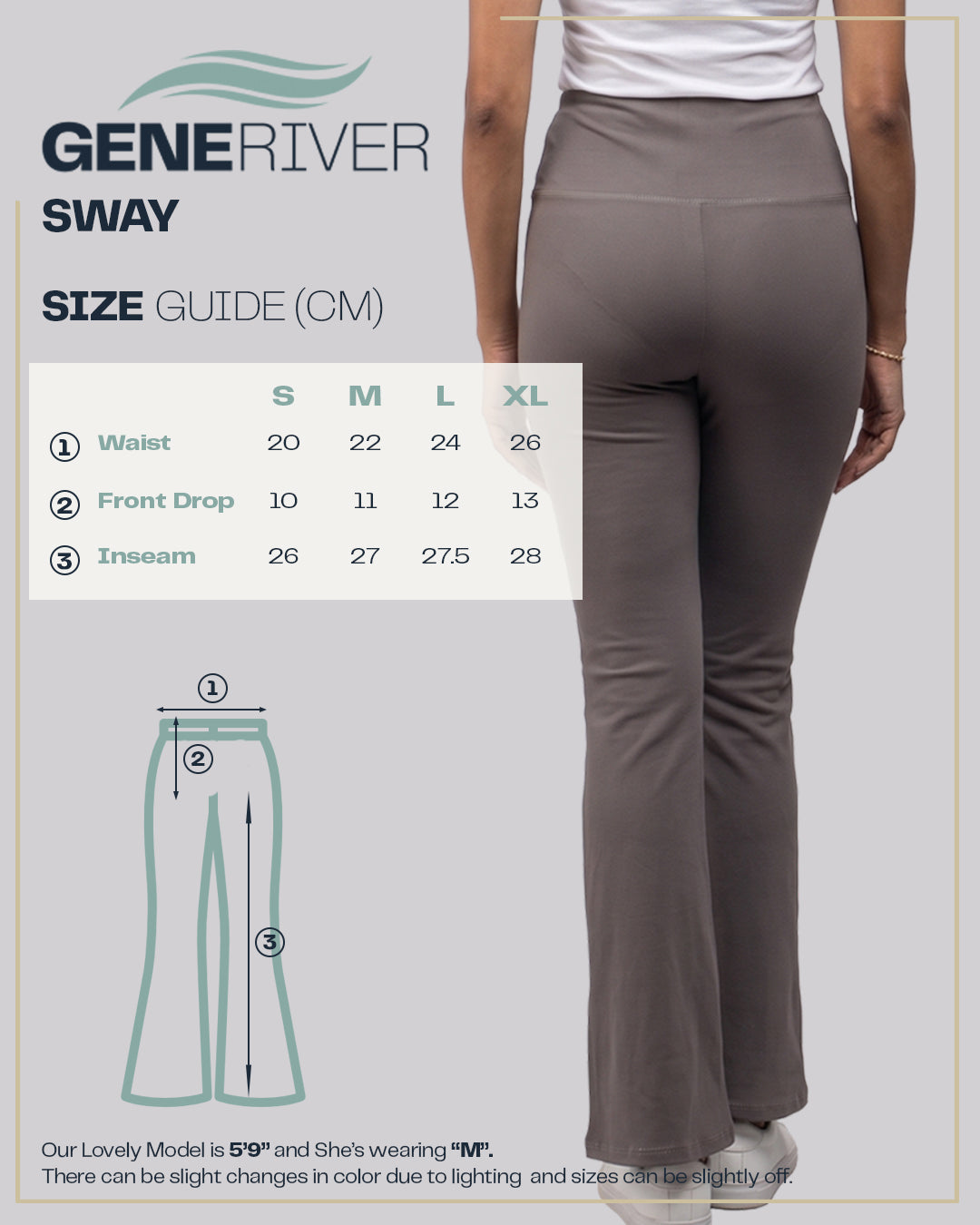 "Sway" Flared Legging