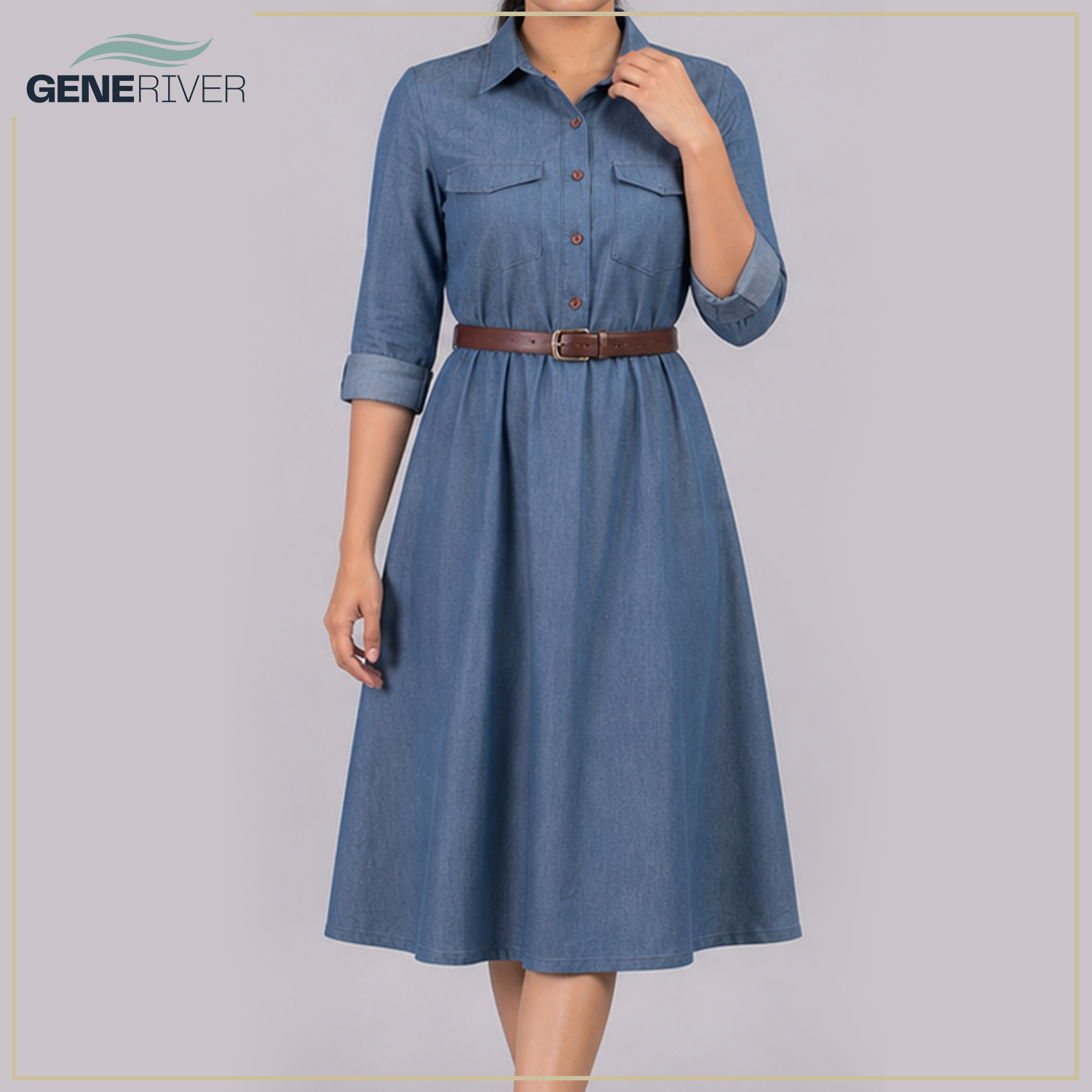 Lyren Denim Dress