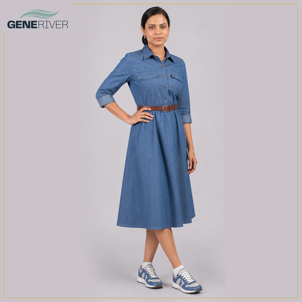 Lyren Denim Dress