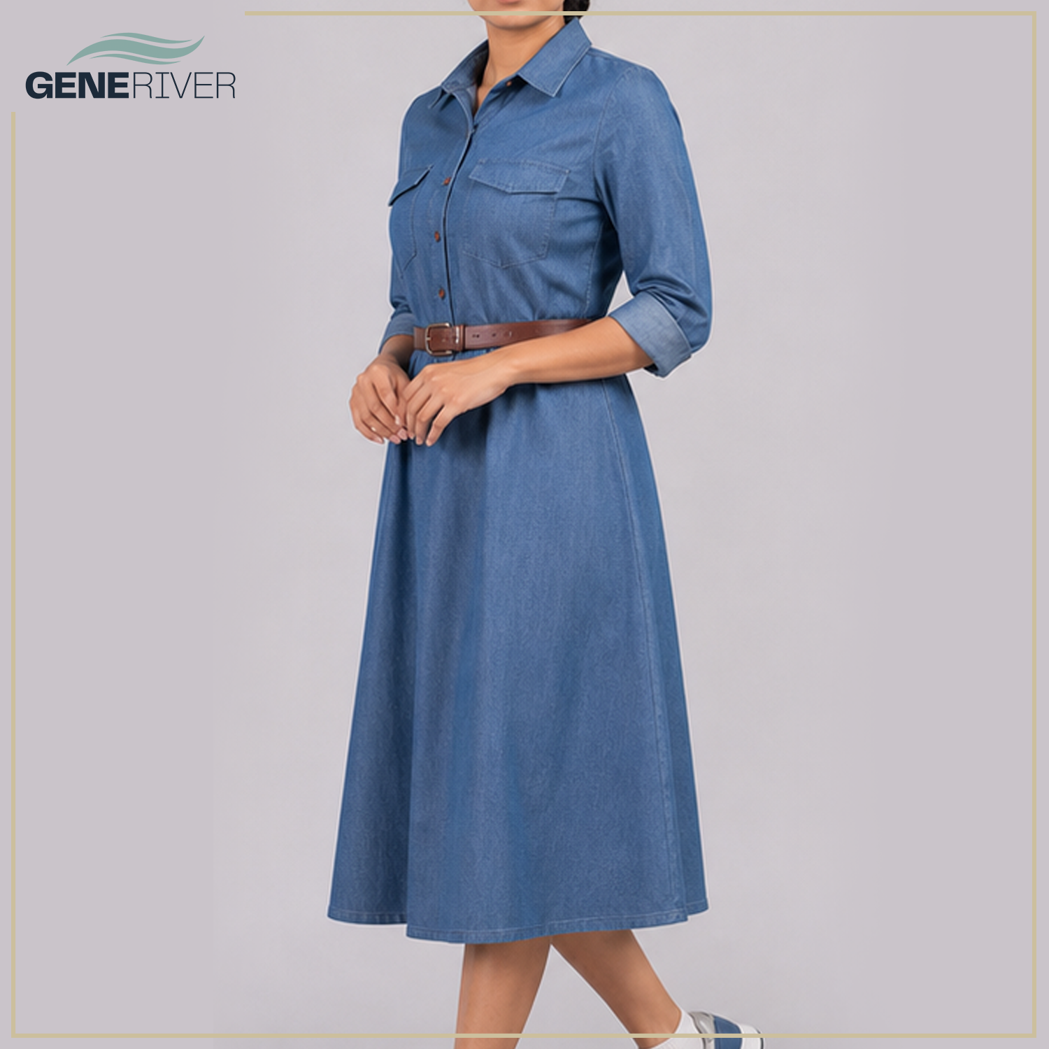 Lyren Denim Dress
