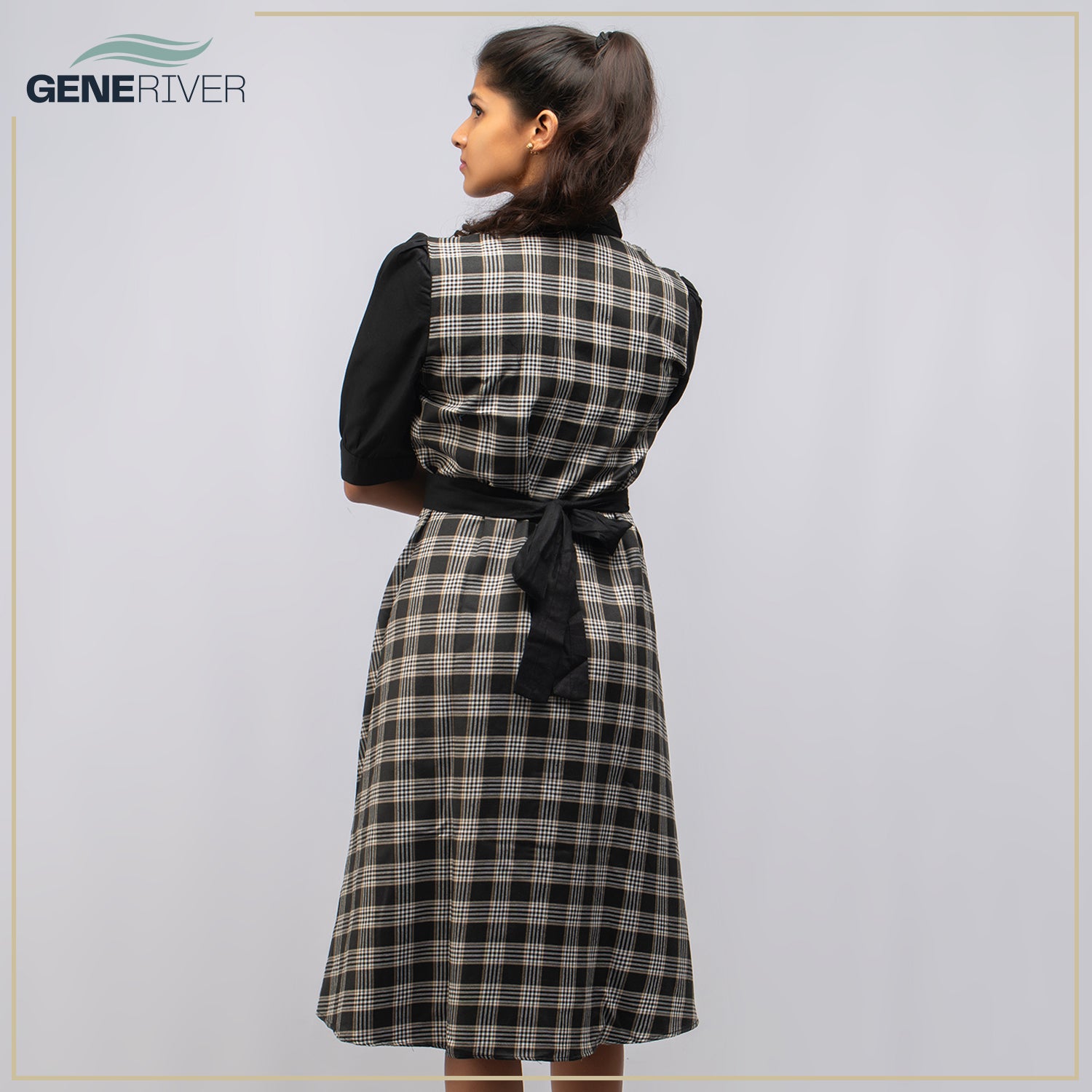 Serenya Dress - Onyx