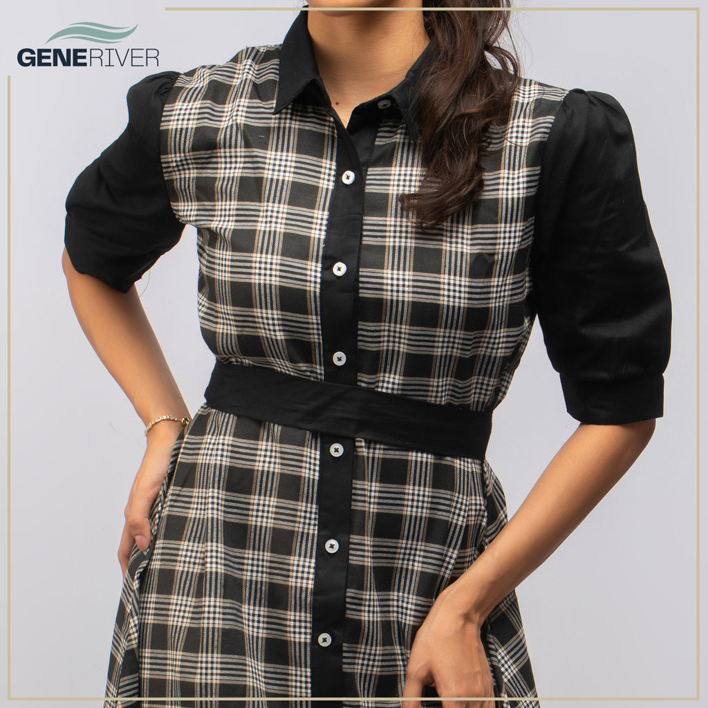 Serenya Dress - Onyx