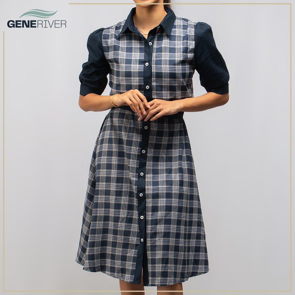 Serenya Dress - Oxford