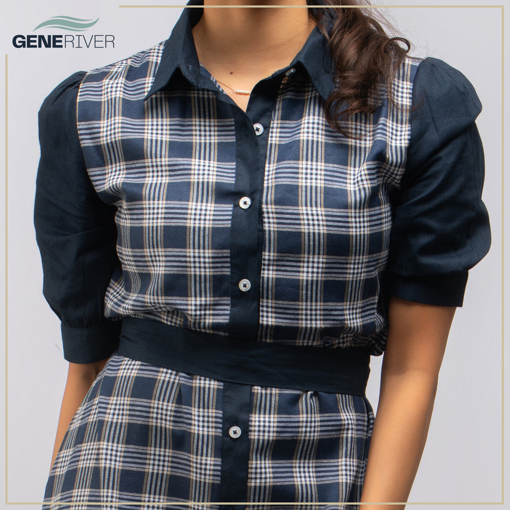 Serenya Dress - Oxford