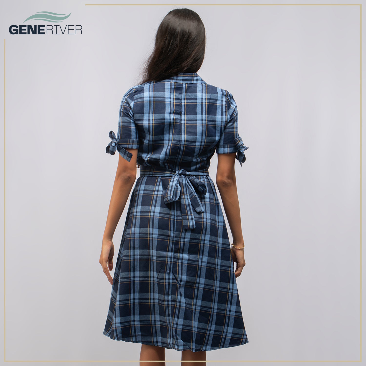 Velora Dress - Cobalt